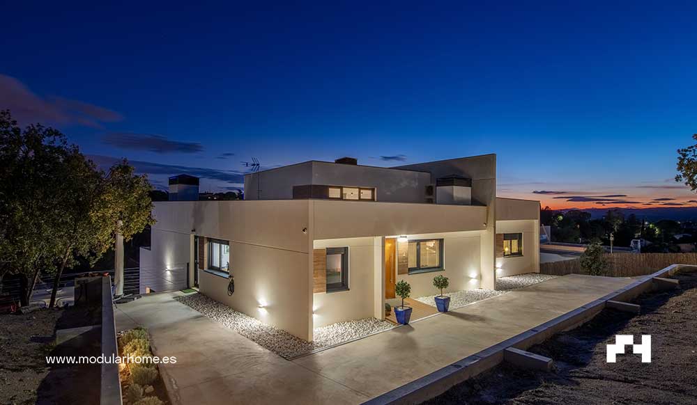 casa de lujo prefabricada